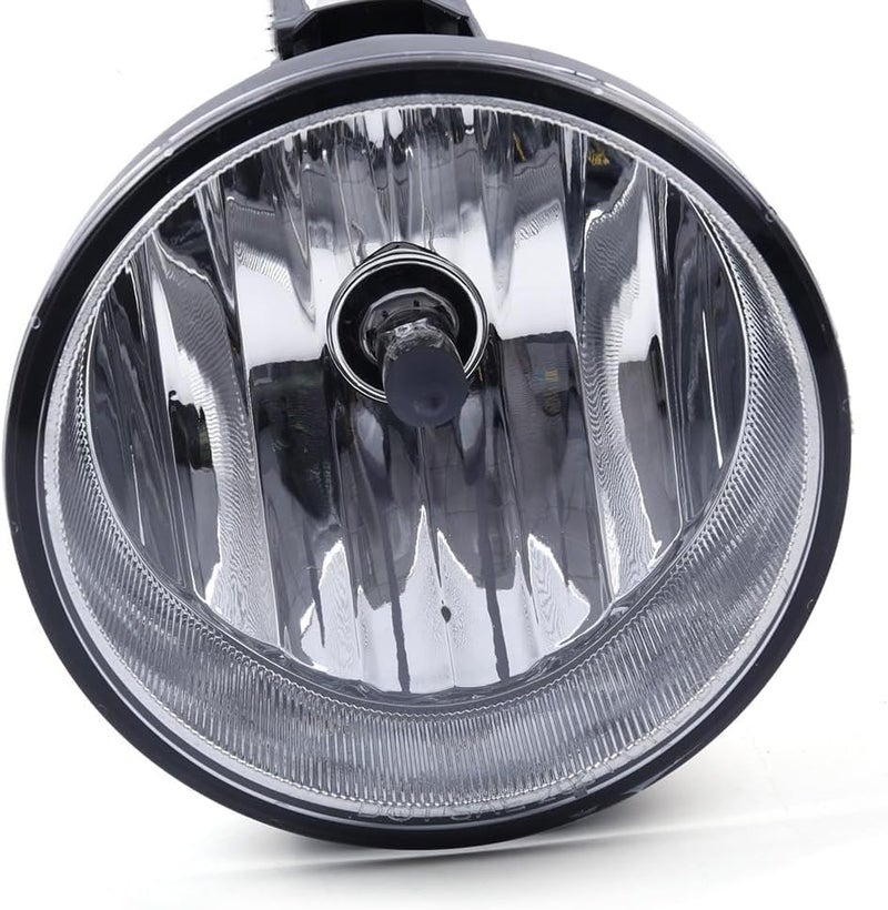 DOTCOM Front Bumper Fog Lights Assembly Compatible with Toyota Tacoma Solara Sequoia Tundra 2004-2016,Clear Lens Left and Right - Image 5